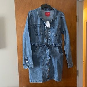 Denim dress, size XL but fits more like a L